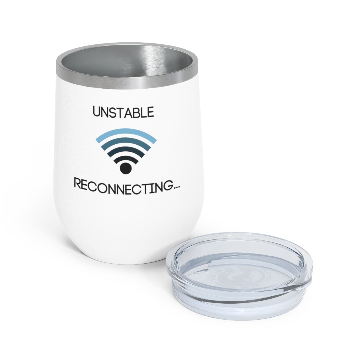 Unstable Reconnecting: Insulated Wine Tumbler