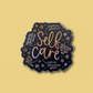 Self Care Sticker, 2.75x2.75in