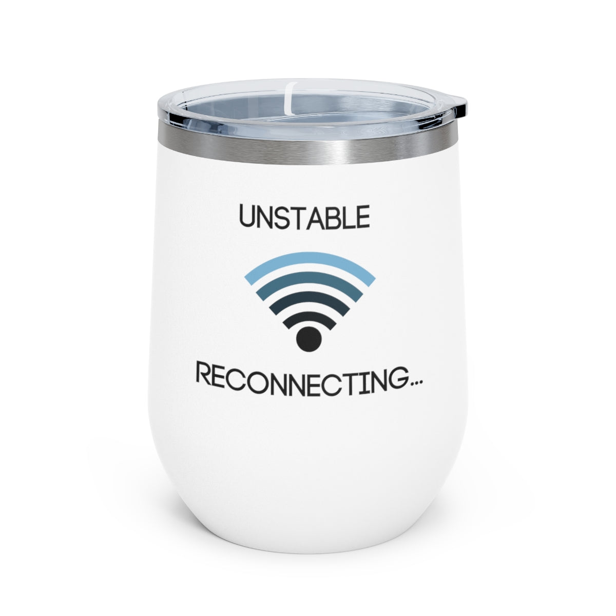 Unstable Reconnecting: Insulated Wine Tumbler